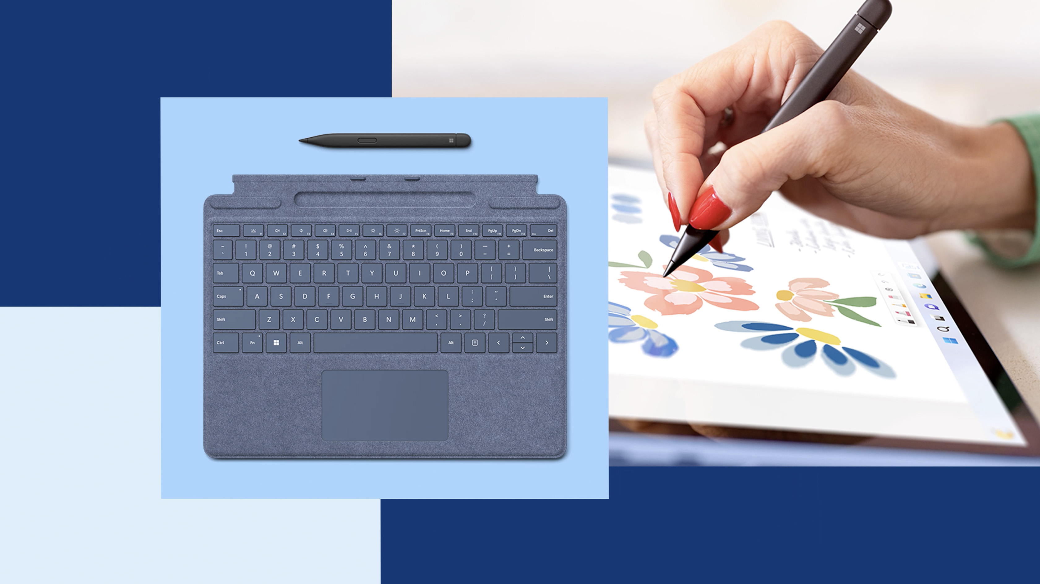 Amazon.com: Microsoft Surface Pro Signature Keyboard with Slim Pen